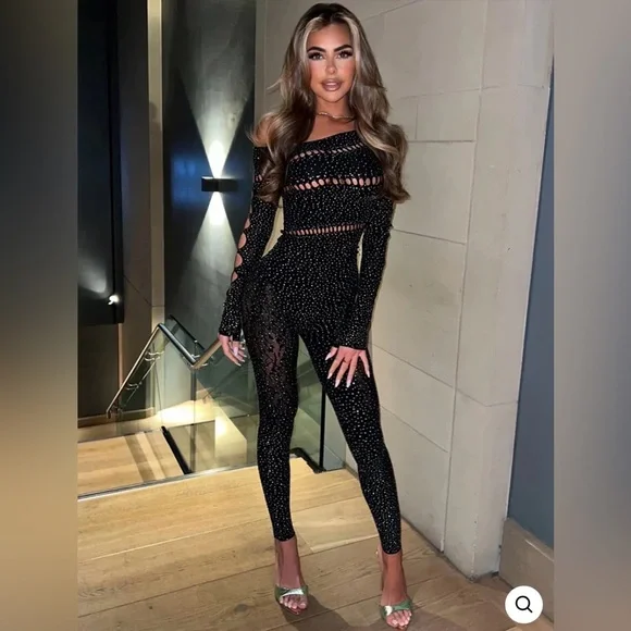 Elegant Black Women's Jumpsuit - Picture 1 of 1